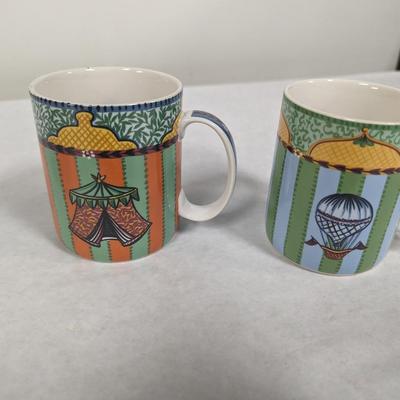Katmandu Kate Williams & New Decade Noritake Mugs