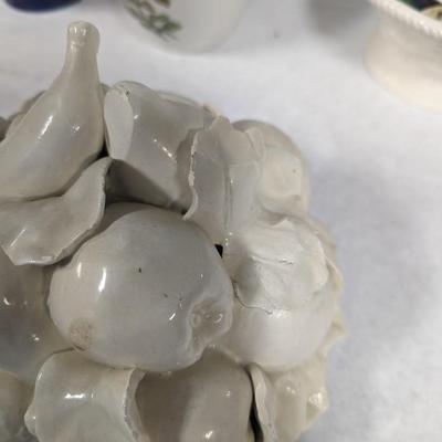 Assortment Of Decorative Jars - Nonni Hand Painted Biscotti Cookie Jar