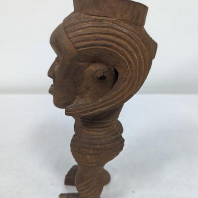 Carved Wooden Tribal Statue