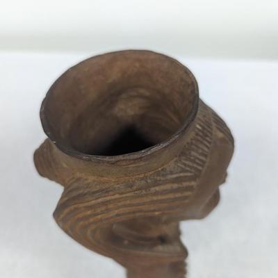 Carved Wooden Tribal Statue