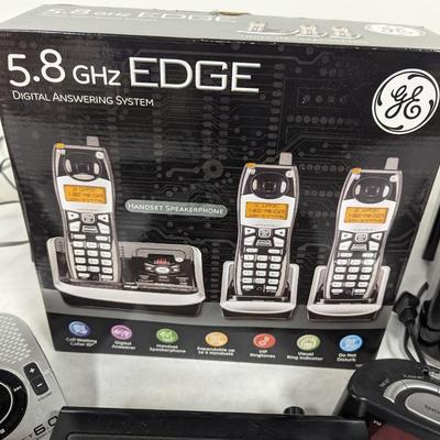 Electronics GE Phone Set & Shredder