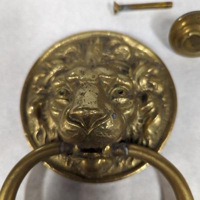 Cast Iron Lion Door Knocker