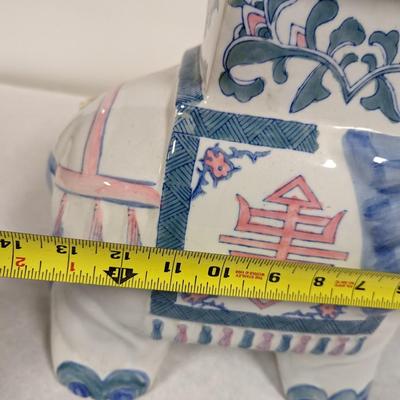 Ceramic Elephant Plant Stand