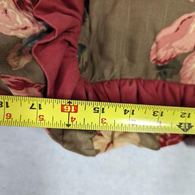 Pair Of Floral Pillows