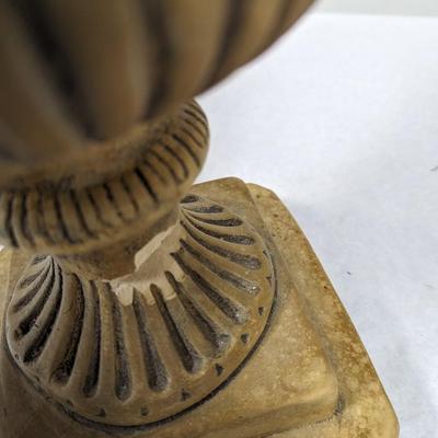 Osterich Feather 'Trees' in Urn Vases