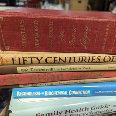 Collection Of Books Lot A