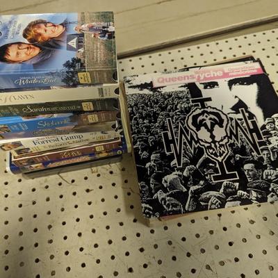 VHS Tapes & Records