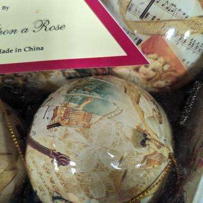 Christmas Ornaments Once Upon A Rose