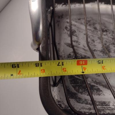 Kitchen Accessories- Cuisinart Roasting Pan with Rack and Stainless Grilling Pan