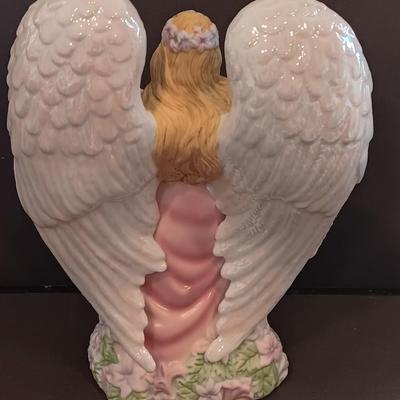 Bradford Edition Numbered Angel of Hope Issued in the garden song porcelain figurine collection.