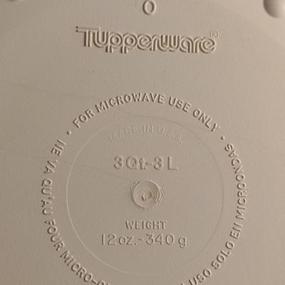 Tupperware Microwave Three Piece Stack Cooker