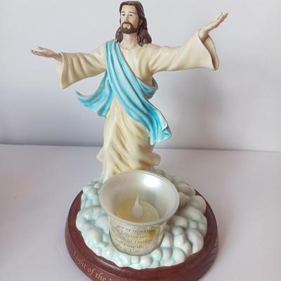 Bradford Exchange Numbered limited-edition Lights of the world 4TH issue of God's Guiding lights collection