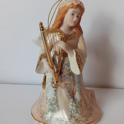 Bradford Exchange Symphony of Angels Porcelain collectible ornaments