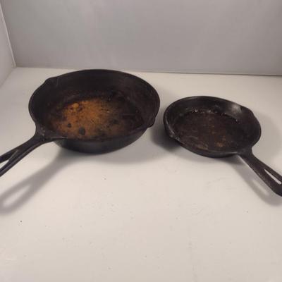 Pair of Cast Iron Pans