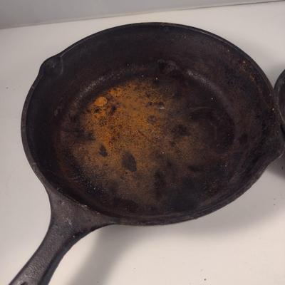 Pair of Cast Iron Pans