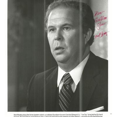 The Toy Ned Beatty signed photo