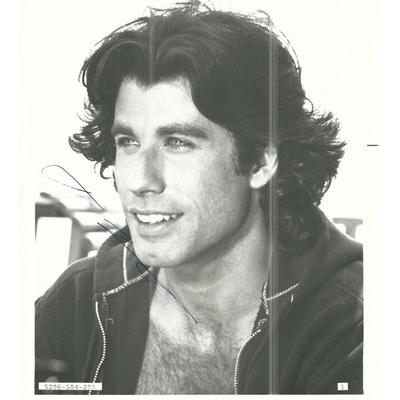 John Travolta Signed Photo