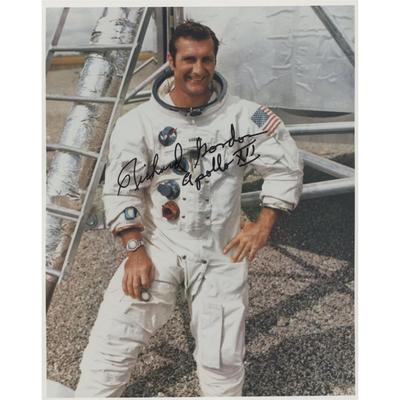 Richard Gordon Apollo 12 signed photo