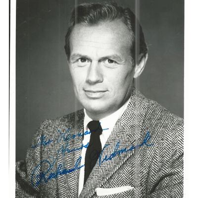Richard Widmark Signed Photo