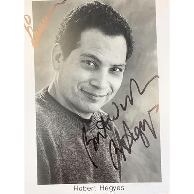 Robert Hegyes signed photo