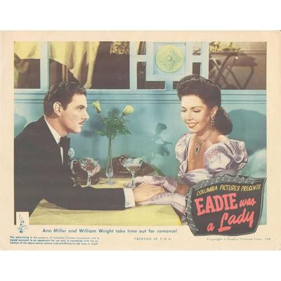 Eadie Was a Lady 1944 original vintage lobby card