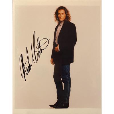 Michael Bolton signed photo