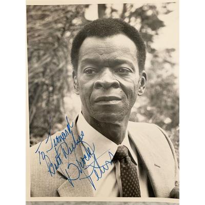 Brock Peters signed photo