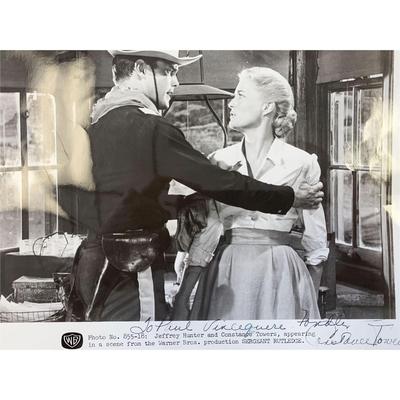 Constance Towers signed photo