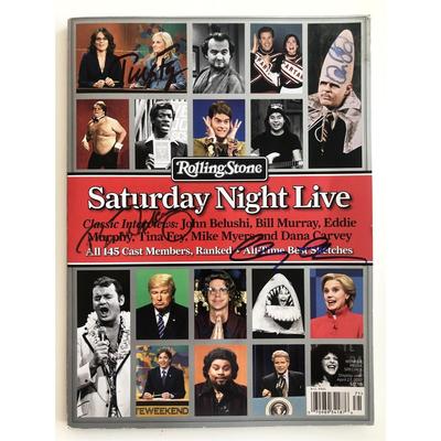 Saturday Night Live Cast Signed Rolling Stone Magazine