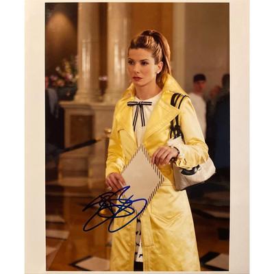 Miss Congeniality Sandra Bullock signed movie photo