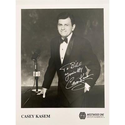 Casey Kasem signed photo