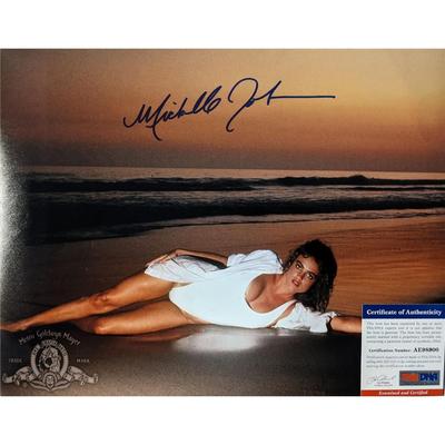 Blame it on Rio Michelle Johnson Signed Photo. PSA Authenticated