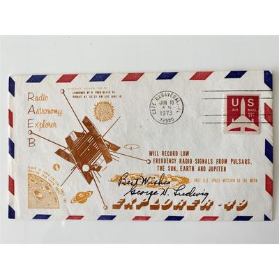 Explorer 49 George H. Ludwig
1973 Signed First Day Cover