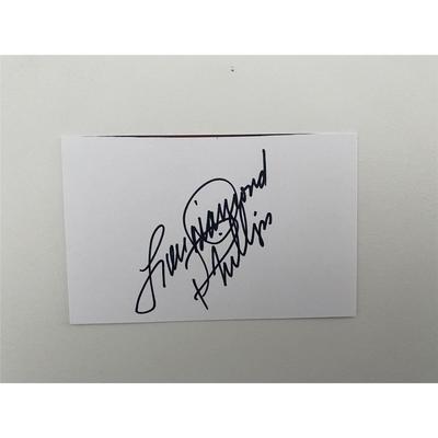 Lou Diamond Phillips Original Signature 