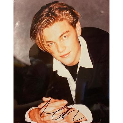 Leonardo DiCaprio signed photo