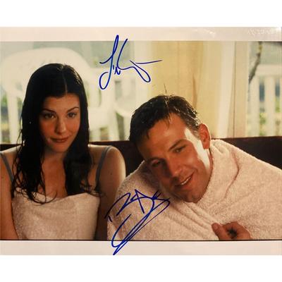 Jersey Girl Liv Tyler and Ben Affleck signed movie photo