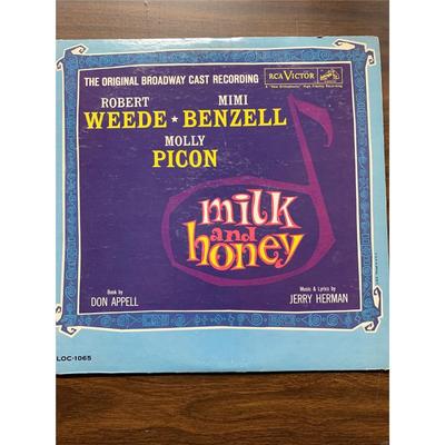 Robert Weede, Mimi Benzell, Molly Picon – Milk And Honey - The Original Broadway Cast Recording Album