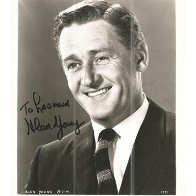 Alan Young Signed Photo