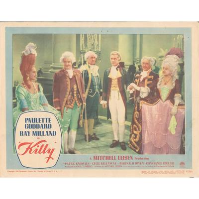 Kitty 1945 original vintage lobby card