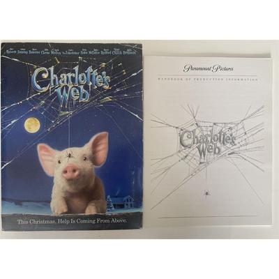 Charlotte's Web movie press booklet and production information handbook