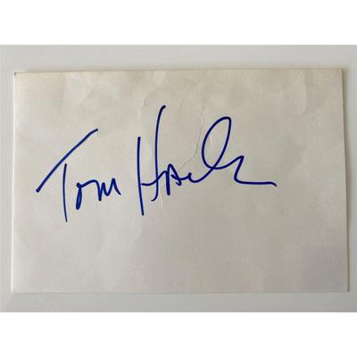 Tom Hanks Signature Cut