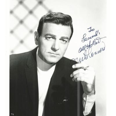 Michael Connors signed photo