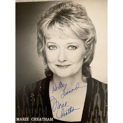 Maree Cheatham signed photo