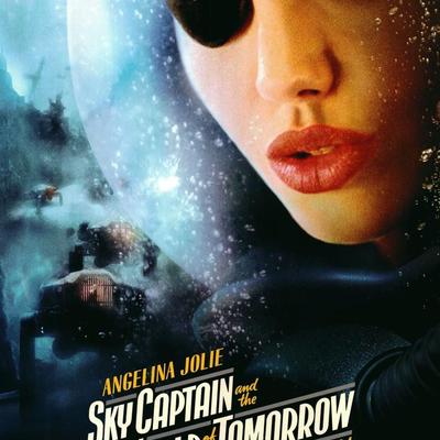 Sky Captain and the World of Tomorrow Angelina Jolie 2004 original teaser movie poster  