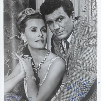 Dina Merrill and Cliff Robertson Signed Photo
