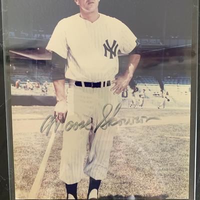 Moose Skowron signed photo