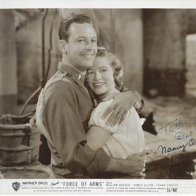 Force of Arms Nancy Olson Signed Promo Photo 