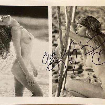 Kim Basinger signed photo collage