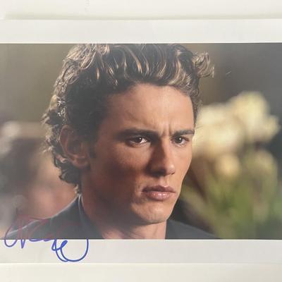 James Franco signed photo