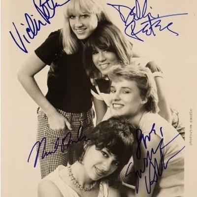 The Bangles signed photo